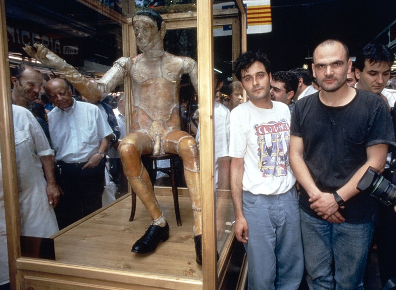 JoAn 1992, Robot. Interactive Installation. The Autors. Author: Marcel·lí Antúnez Roca. Photo: Carles Rodriguez.