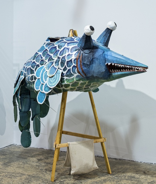 Peix Sebastiano, Sculpture 2011. Author: Marcel·lí Antúnez Roca. Photo: Carles Rodriguez.