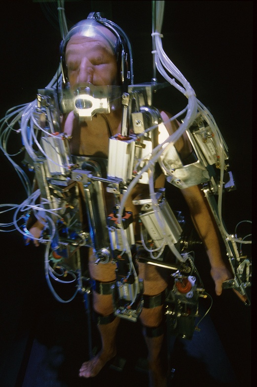 Requiem1999_robot_interactive Installation. Author: Marcel·lí Antúnez Roca. Photo: Darius Koehli.