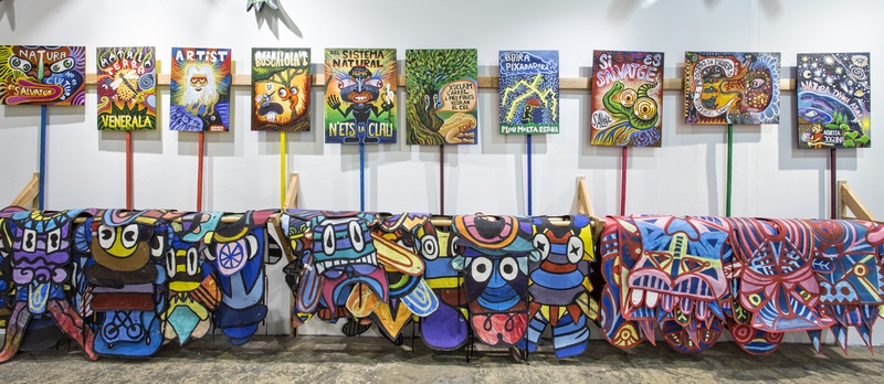 WILD POSTERS  2025. Author: Marcel·lí Antúnez Roca. Photo: Carles Rodriguez.