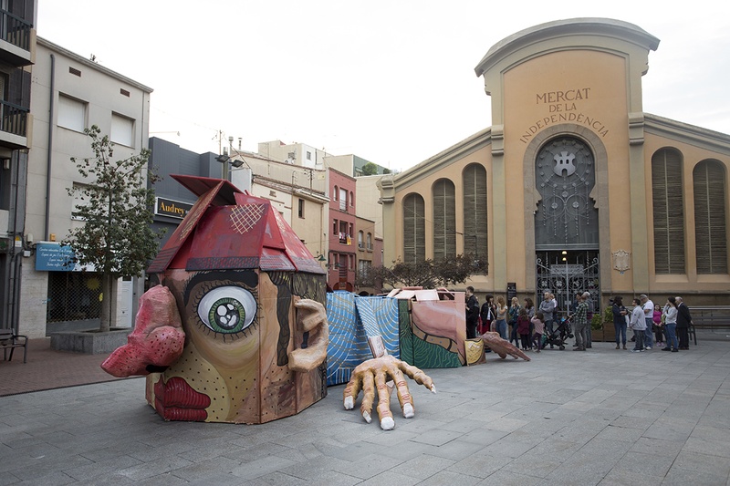 Monutafi Installation. Author: Marcel·lí Antúnez. Photo: Carles Rodriguez.