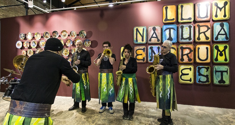 OPENING with Marceluya y sus Mireios. Author: Marcel·lí Antúnez Roca. Photo: Carles Rodriguez.