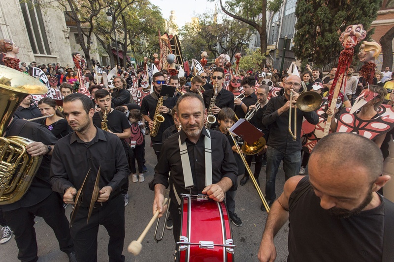 The Band. Author: Marcel·lí Antúnez Roca. Photo: Carles Rodriguez.