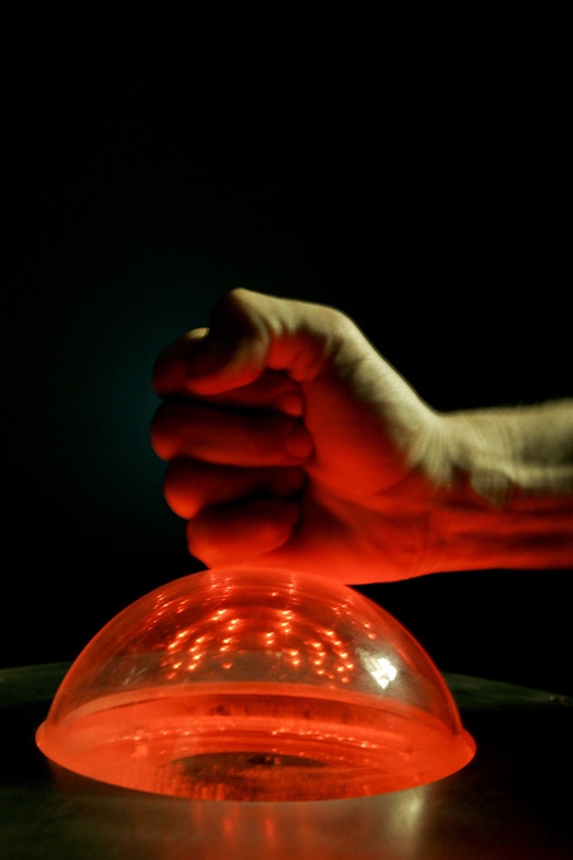 Human Machine 2001. Interactive Installation. Interface on. Author: Marcel·lí Antúnez Roca. Photo: Carles Rodriguez.