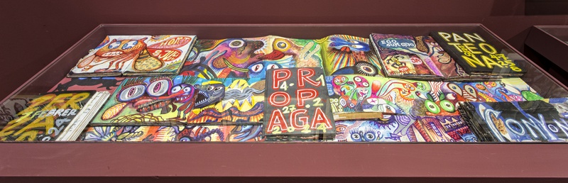 VITRINES preparatory drawings. Author: Marcel·lí Antúnez Roca. Photo: Carles Rodriguez.