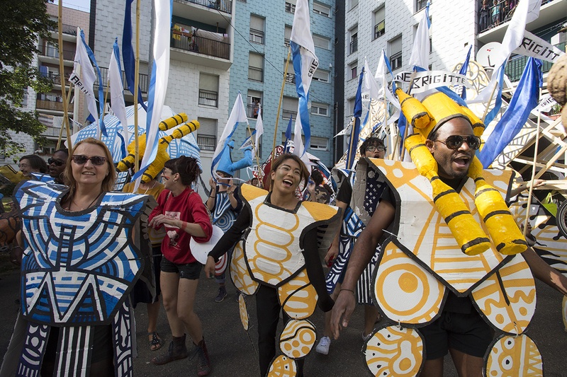 Alsaxy - Cortege. Author: Marcel·lí Antúnez. Photo: Carles Rodriguez.