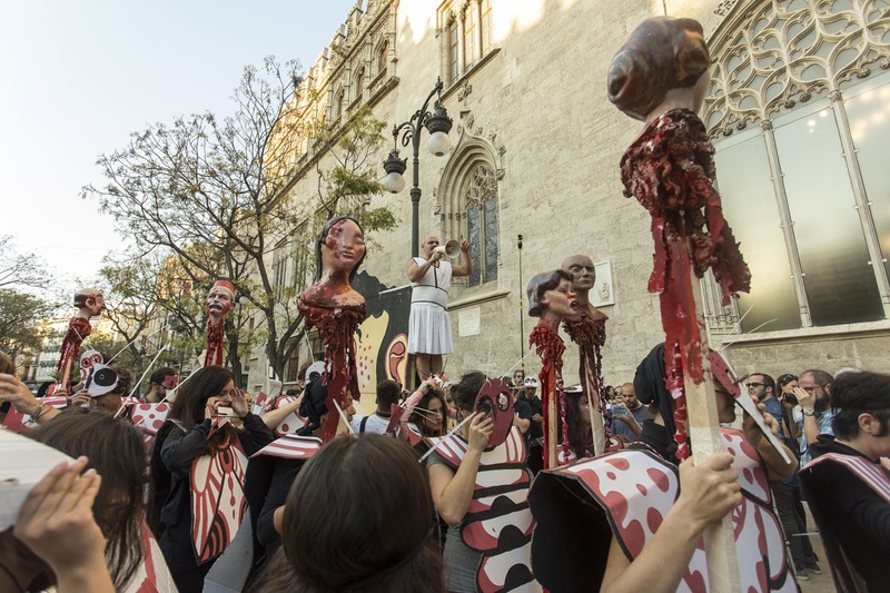 Cridà, First Phase. Author: Marcel·lí Antúnez Roca. Photo: Carles Rodriguez.