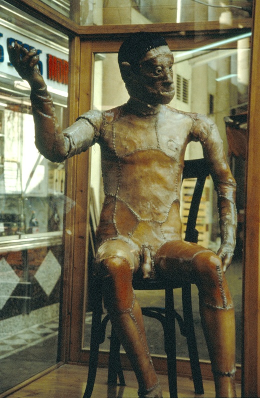 JoAn 1992, Robot. Interactive Installation. Detail. Author: Marcel·lí Antúnez Roca. Photo: Carles Rodriguez.
