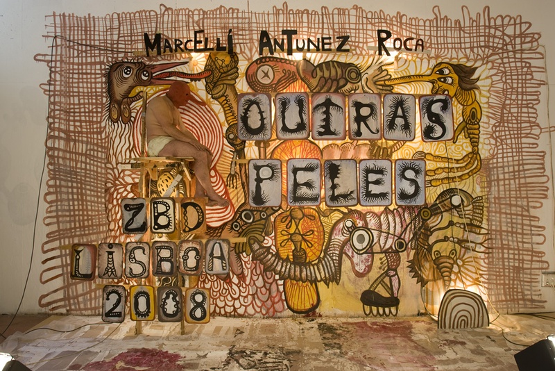 Outras Peles. Front Page. ZDB Gallery, Lisboa. Author: Marcel·lí Antúnez Roca. Photo: Carles Rodriguez.